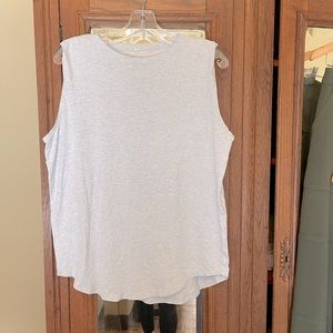 Lululemon Athletica Blue Boxy Muscle Tee